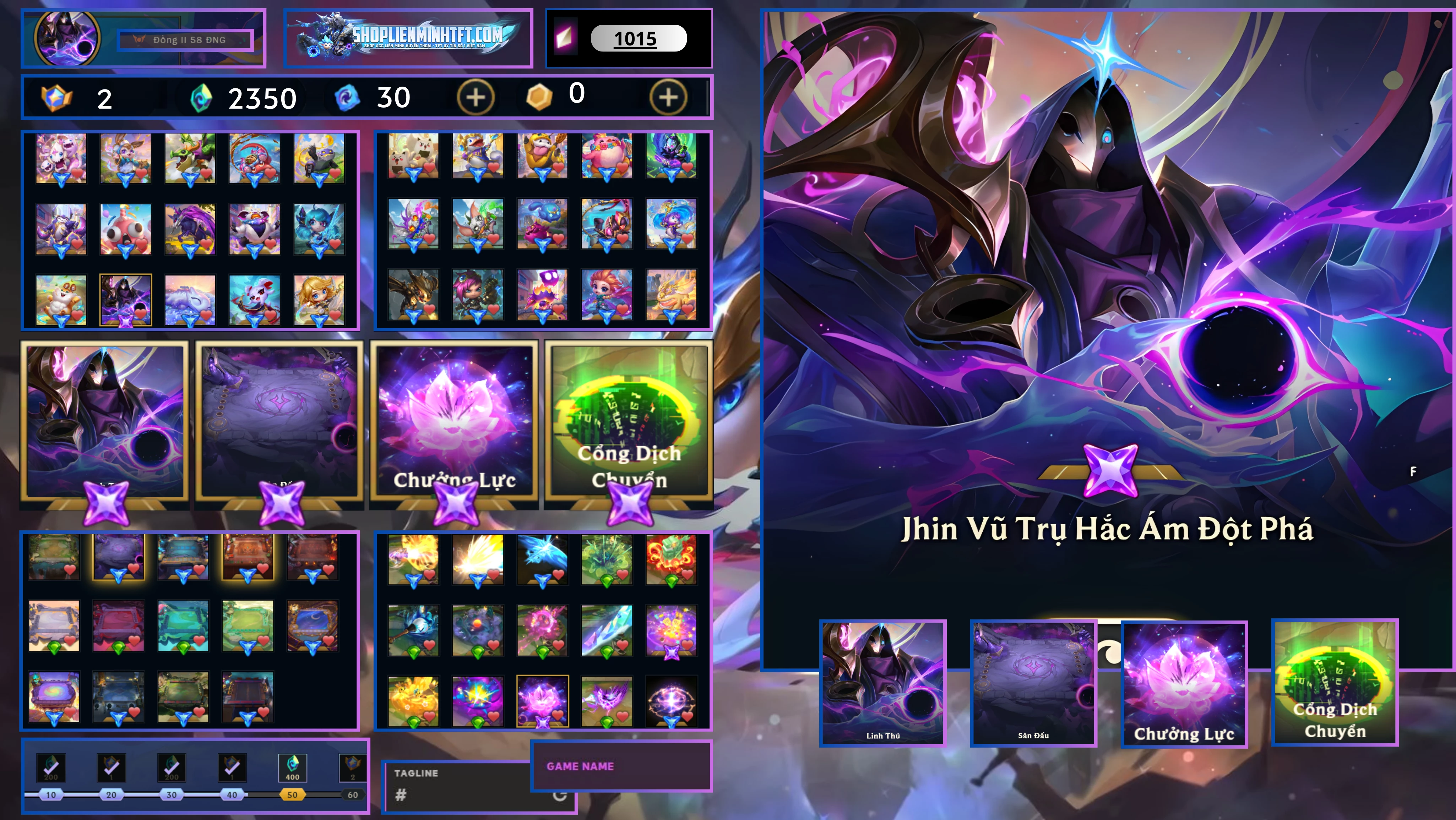 Combo Jhin Nhiều Sàn Nhiều Tí Nị